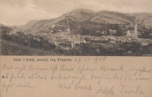 MUO-035271: Krapina - Panorama: razglednica