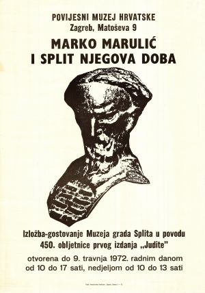 MUO-020404: Marko Marulić i Split njegova doba: plakat