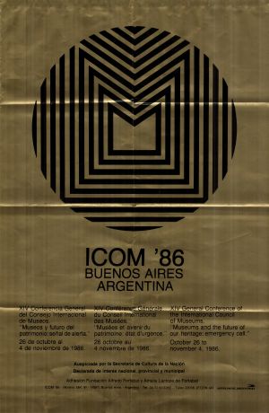 MUO-022036: ICOM '86: plakat