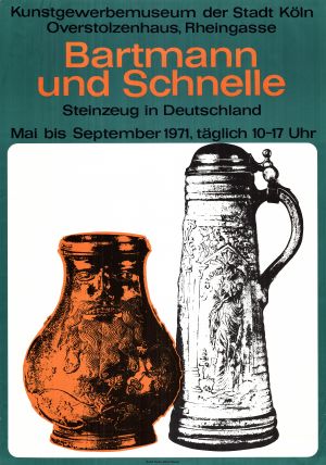 MUO-021791: Bartmann und Schnelle Steinzeug in Deutschland: plakat