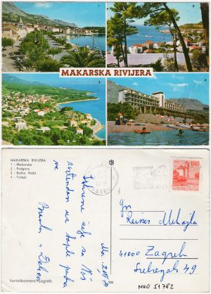 MUO-051782: Makarska rivijera: razglednica