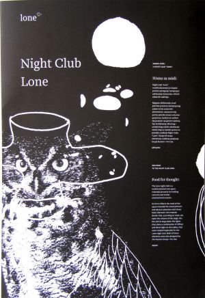 MUO-050847: LONE - Night Club: brošura