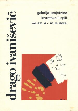 MUO-027521: Drago Ivanišević: plakat