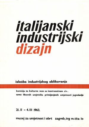 MUO-015570: italijanski industrijski dizajn: plakat
