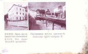 MUO-045076: Knin - Prvi muzej hrvatskih spomenika: razglednica