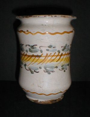 MUO-031426: Apotekarska vaza: apotekarska vaza
