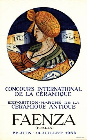 MUO-022376: CONCOURS INTERNATIONAL DE LA CERAMIQUE: plakat