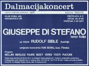 MUO-027332: Giuseppe di Stefano: plakat