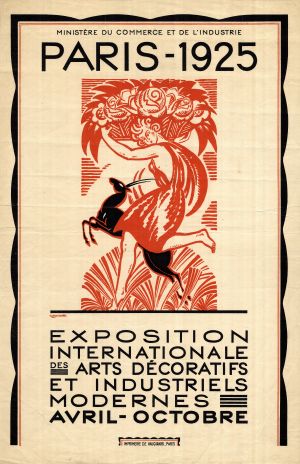 MUO-020625/01: PARIS 1925 EXPOSITION INTERNATIONALE: plakat