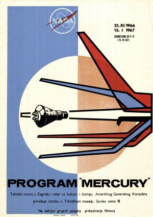 MUO-015380/02: Program 'Mercury': plakat