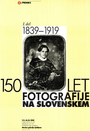 MUO-019892/01: 150 let fotografije na slovenskem: plakat