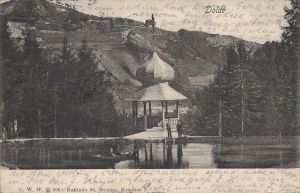 MUO-035237: Dolac - Paviljon na jezeru (Krapina): razglednica