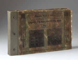 MUO-021534: Philipp Haas,Sohne TAPETEN-NEUHEITEN 1908 No 1: album uzoraka tapeta