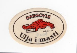 MUO-008309/35: Gargoyle: etiketa