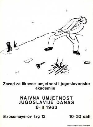 MUO-012811: Naivna umjetnost Jugoslavije danas: plakat