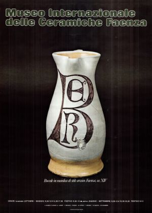 MUO-021943: Museo Internazionale delle Ceramiche: plakat
