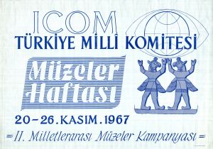 MUO-021753: ICOM TURKIYE MILLI KOMITESI: plakat