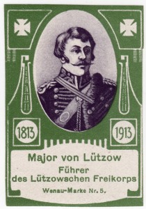 MUO-026176/03: Major von Lützow Führer des Lützowschen Freikorps: poštanska marka