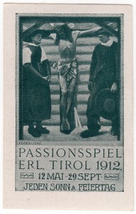 MUO-026133/14: Passionsspiel erl. Tirol 1912.: poštanska marka