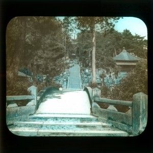 MUO-035126/50: Vrt hrama u Kyotu: dijapozitiv
