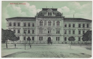 MUO-008745/1685: Bjelovar - Gimnazija: razglednica