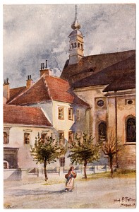 MUO-026997/02: Iz starog Zagreba - Jezuitski trg: razglednica