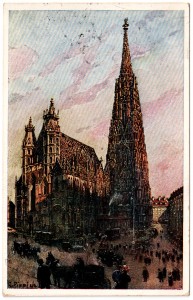MUO-037832: Beč - Katedrala: razglednica
