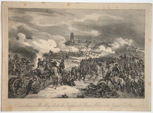 MUO-057007: Zauzimanje Wieselburga od strane vojske Bana Jelačića pod generalom Zeisbergom: grafika