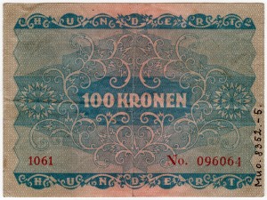 MUO-008352/05: 100 kruna: novčanica