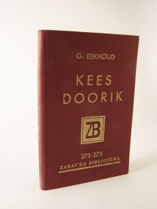 MUO-034859: Georges Eekhoud: Kees Doorik: uvez knjige