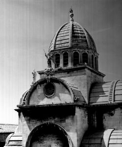 MUO-052675: Kupola katedrale sv. Jakova, šibenik: fotografija