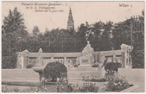 MUO-034557: Beč - Spomenik carici Elizabeti: razglednica