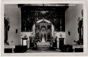 MUO-033891: Krk - Punat; Unutrašnjost crkve: razglednica