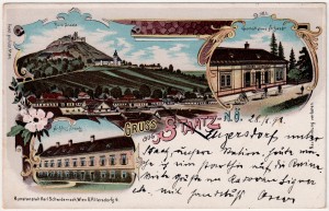 MUO-037639: Austrija - Staatz: razglednica