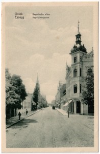 MUO-032062: Osijek - Kapucinska ulica: razglednica