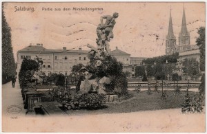 MUO-034589: Salzburg - Park Mirabella: razglednica