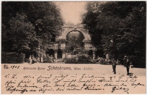 MUO-034541: Beč - Schönbrunn: razglednica