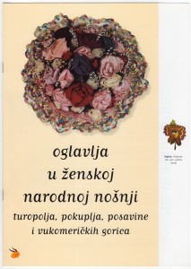 MUO-034873/48: Muzej Turopolja oglavlja u ženskoj narodnoj nošnji: brošura