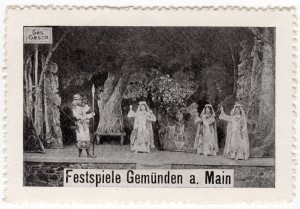 MUO-026128/03: Festspiele Gemünden a. Main.: poštanska marka