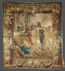 MUO-014900: Aleksandar Veliki i Diogen: tapiserija