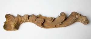 MUO-005118: Fragment lisnatog ornamenta: fragment