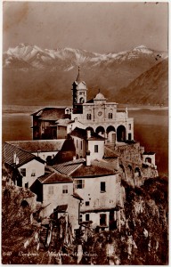 MUO-008745/366: Švicarska - Locarno; Crkva Madonna del Sasso: razglednica