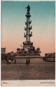 MUO-034525: Beč - Spomenik Tegetthoff: razglednica