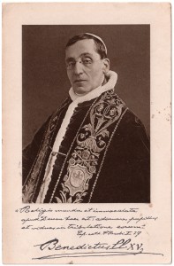 MUO-008745/408: Papa Benedikt XV: razglednica