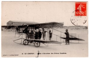 MUO-034184: Le Crotoy Avijatičarska škola: razglednica