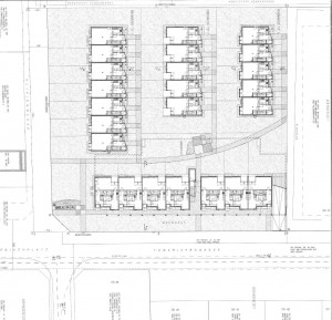 MUO-057486: Urbanistička studija naselja u Aspernu, Beč: arhitektonski nacrt