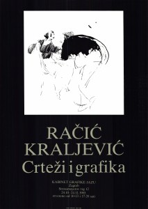 MUO-045828: Račić-Kraljević / crteži i grafike: plakat