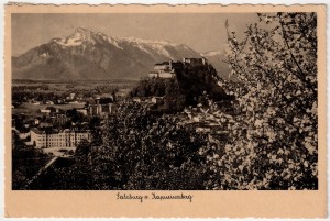 MUO-036003: Austrija - Salzburg; Panorama: razglednica