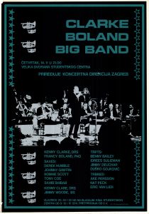 MUO-052387: Clarke Boland Big Band: plakat