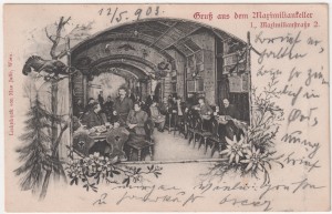 MUO-033987: Beč - Pozdrav iz Maximiliankellera: razglednica